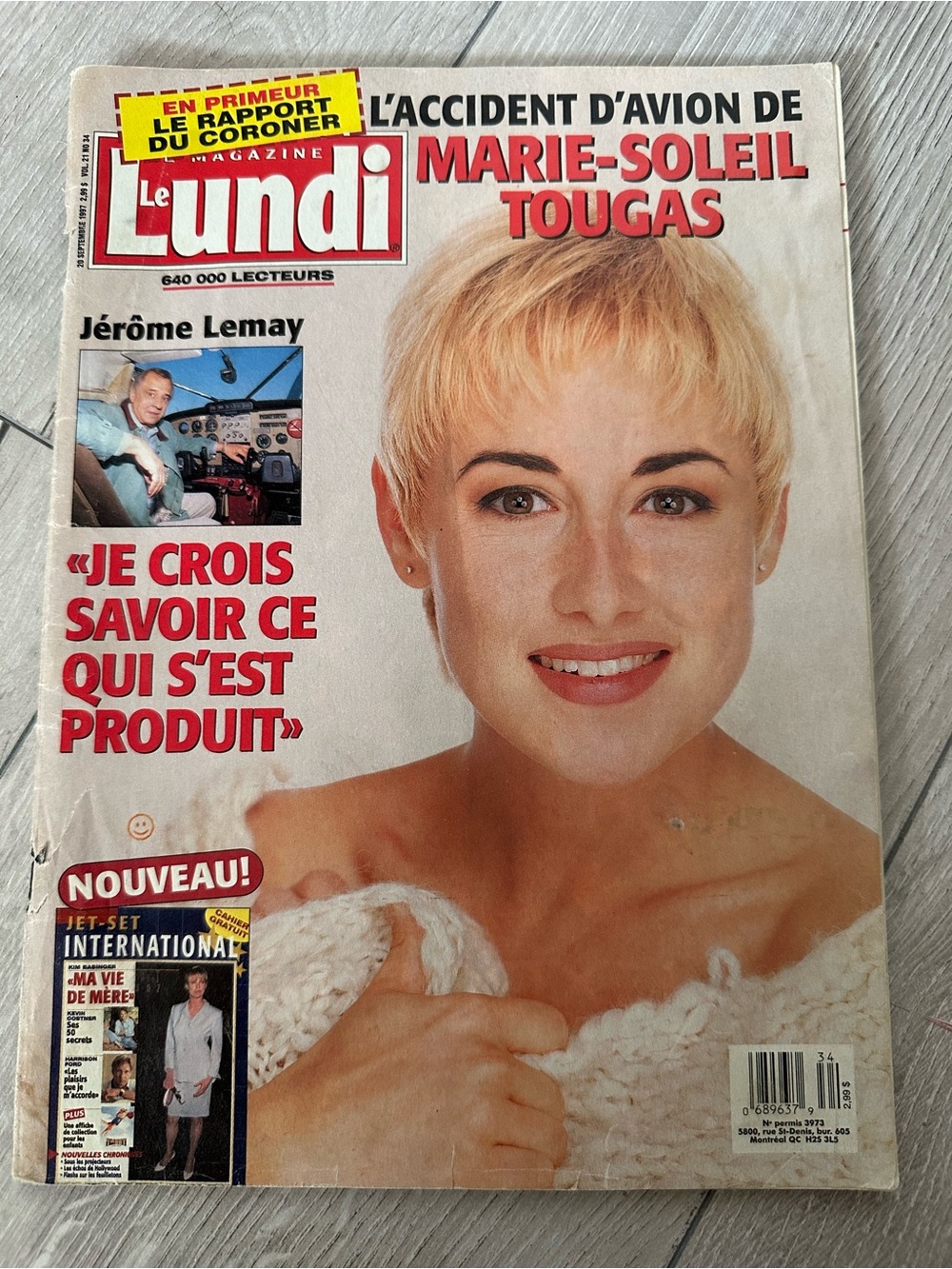 Magazine Le Lundi Marie-Soleil Tougas